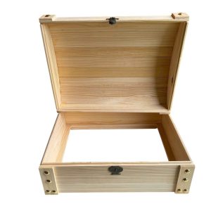 Hộp gỗ rượu vang khắc laser – Quà tặng độc quyền