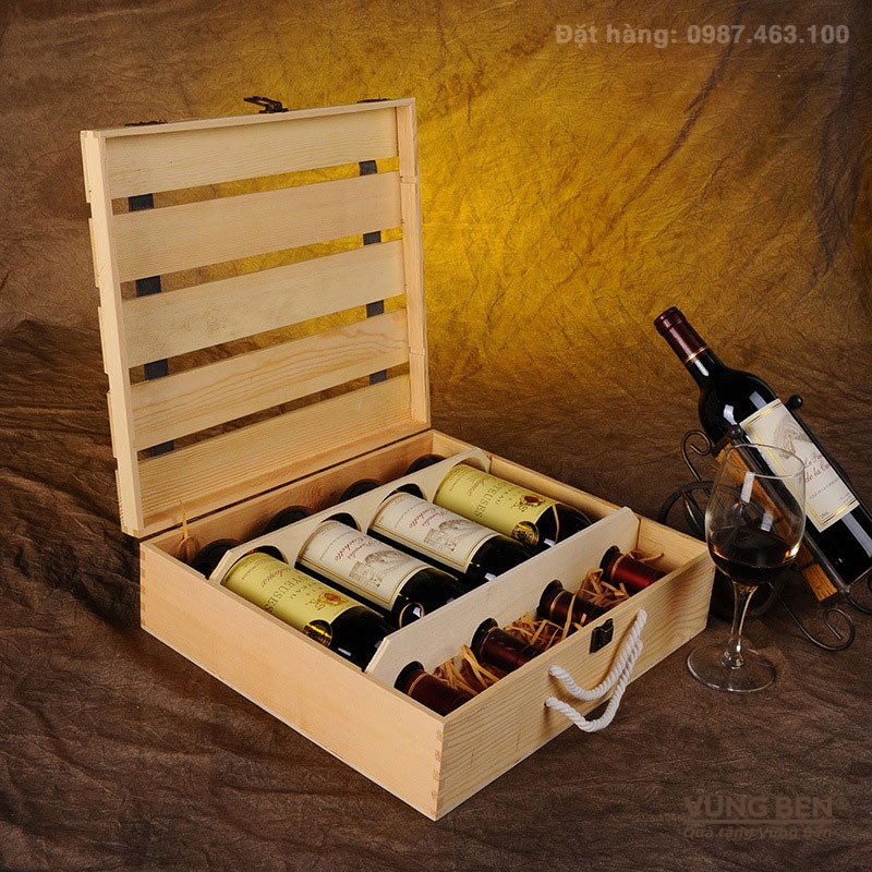 Sự Thật Đằng Sau "Ma Trận" Giá Hộp Gỗ Đựng Rượu