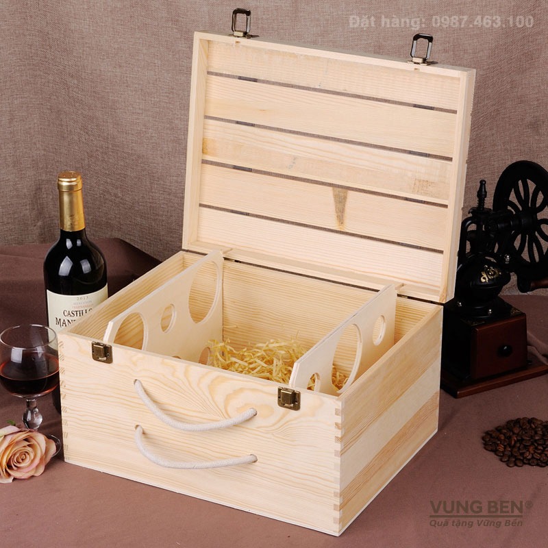Vì Sao Hộp Đựng Rượu Bằng Gỗ Thông Lại Được Ưa Chuộng Đến Vậy?