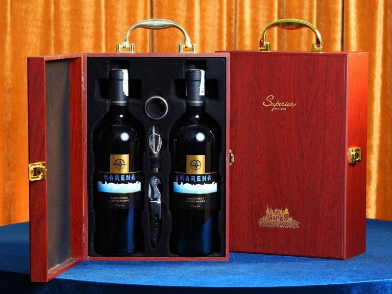 Hộp gỗ có khui: Tuyệt chiêu nâng tầm đẳng cấp quà tặng