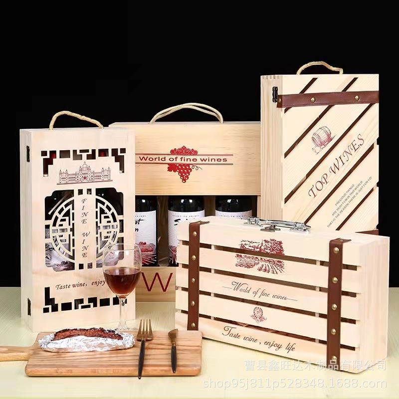 Các Mẫu Hộp Gỗ Có Quai Xách Phổ Biến Hiện Nay